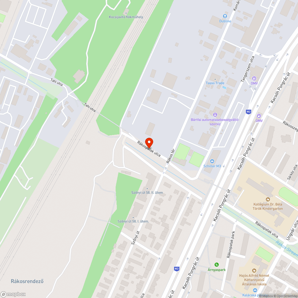 Zugló / Elhanyagolt, szemetes útszakasz bejelentés helye