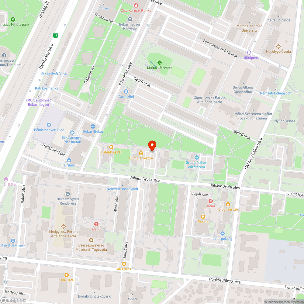 Rendszám nélküli roncs bejelentés helye