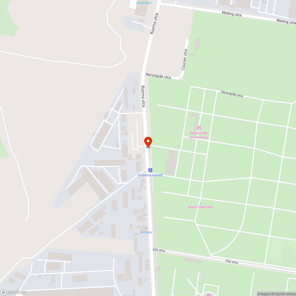 Kátyús útszakasz bejelentése bejelentés helye