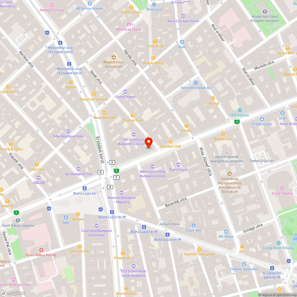 Iszonyatos bűz bejelentés helye