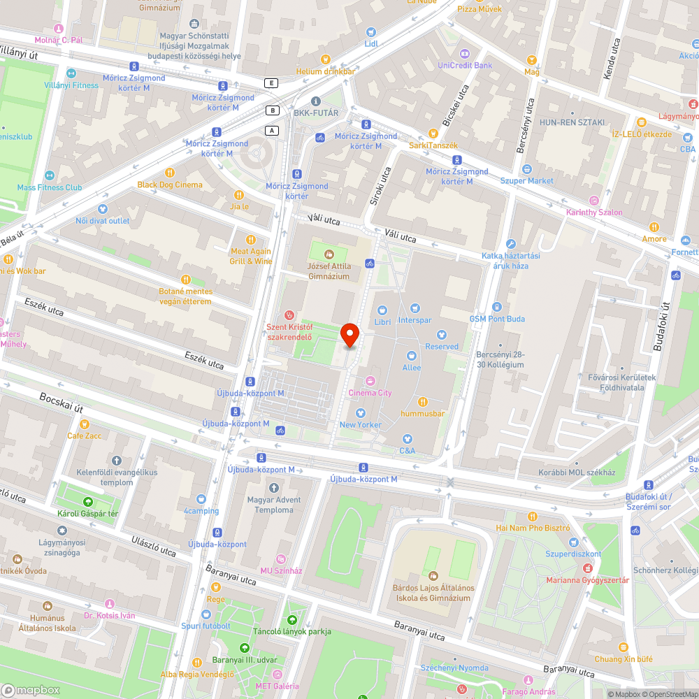 Nem működő szökőkút bejelentés helye