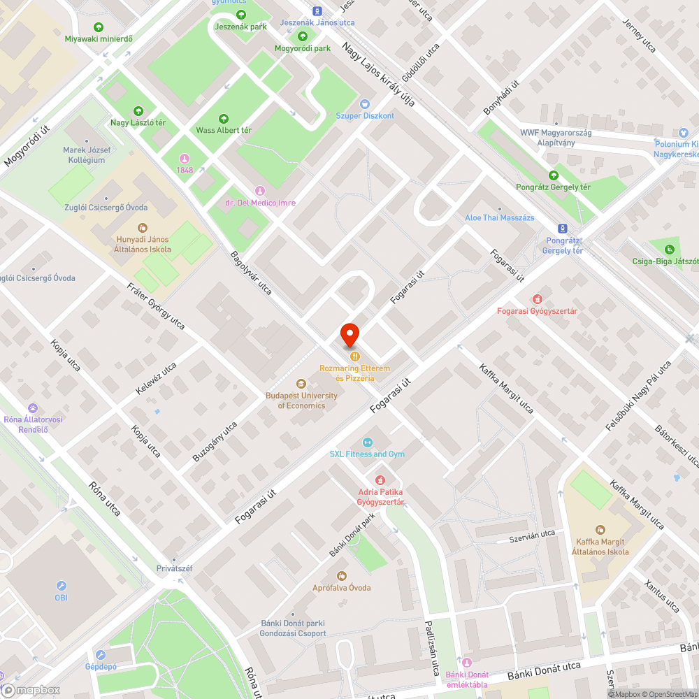 Patkánygödrök bejelentés helye