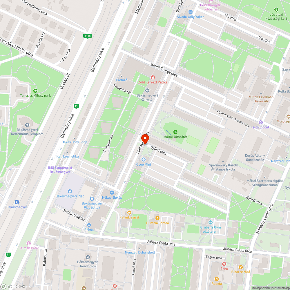 Ronda utcanévtábla bejelentés helye