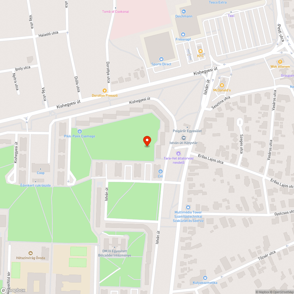 Öko játszótér állagromlás bejelentés helye