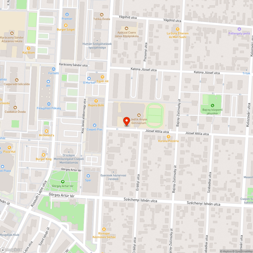 Kidobott bútorok Csepelen bejelentés helye