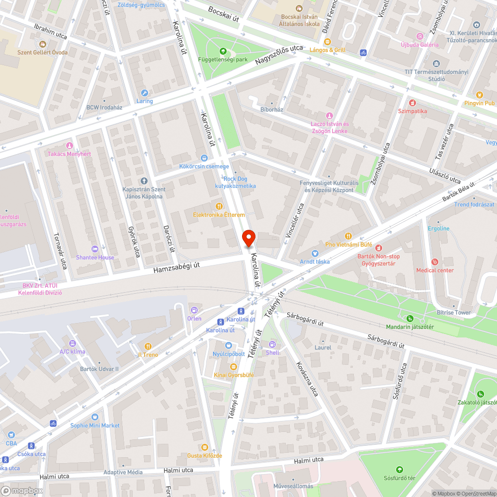 Nyitott fedél bejelentés helye