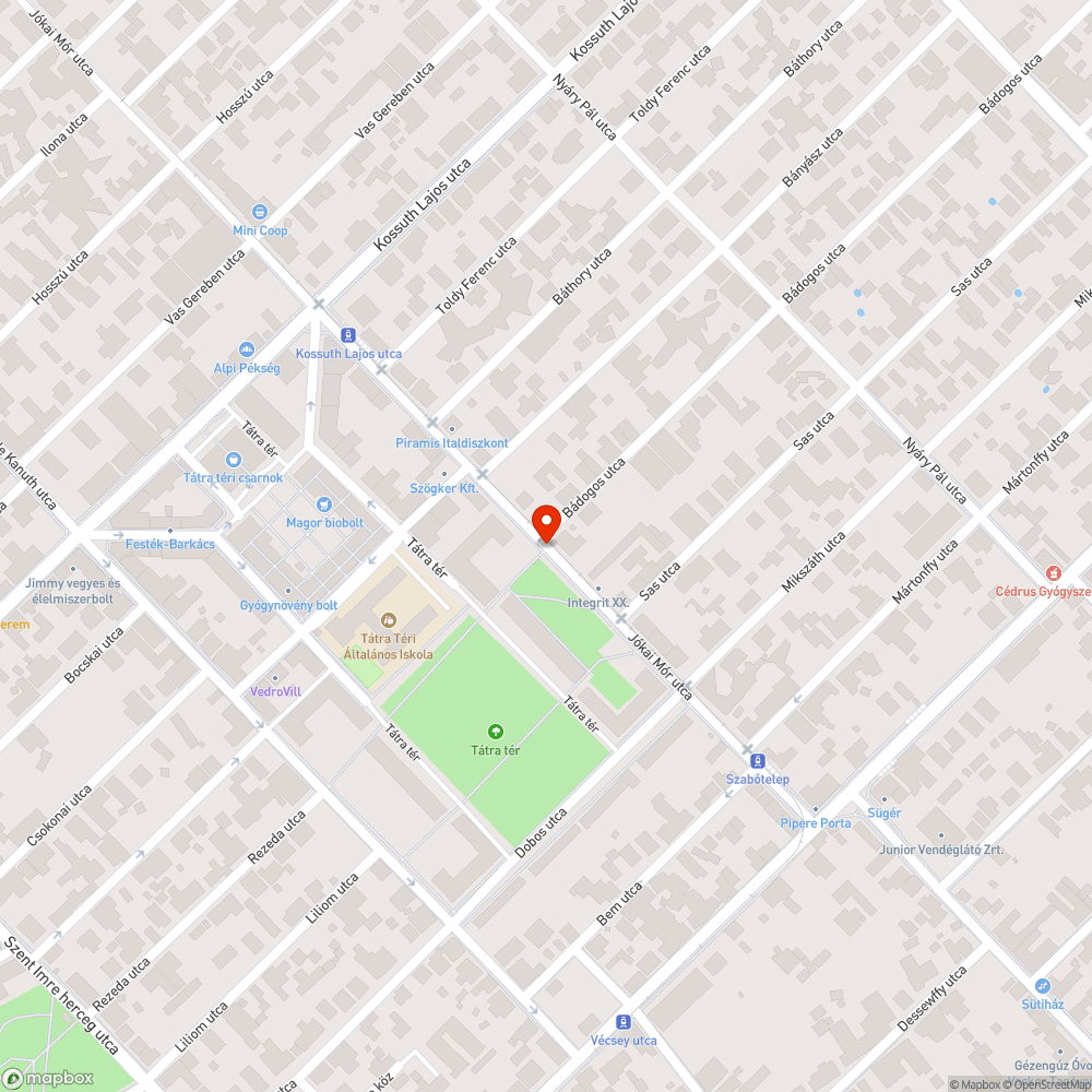 Lekopott zebra bejelentés helye