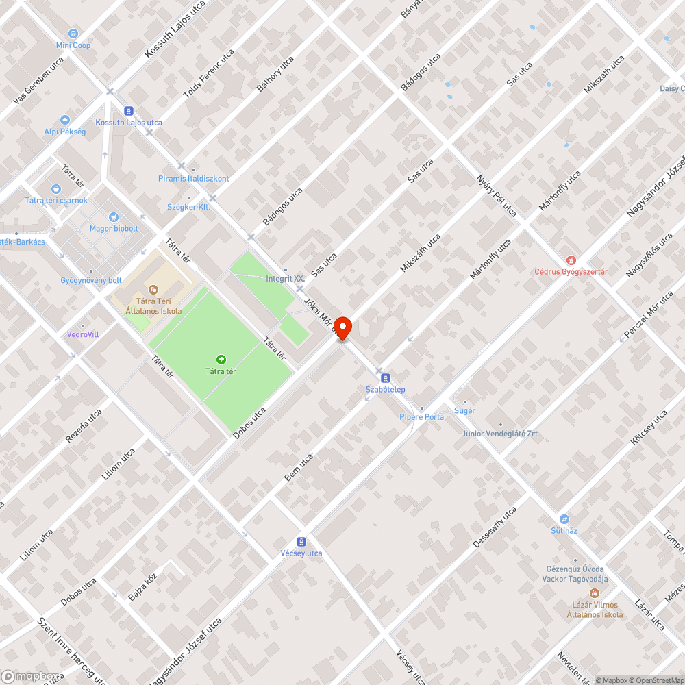 Feltört doboz bejelentés helye