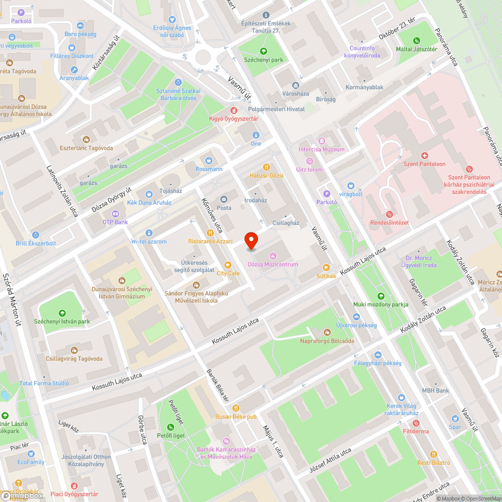 Halott fa bejelentés helye