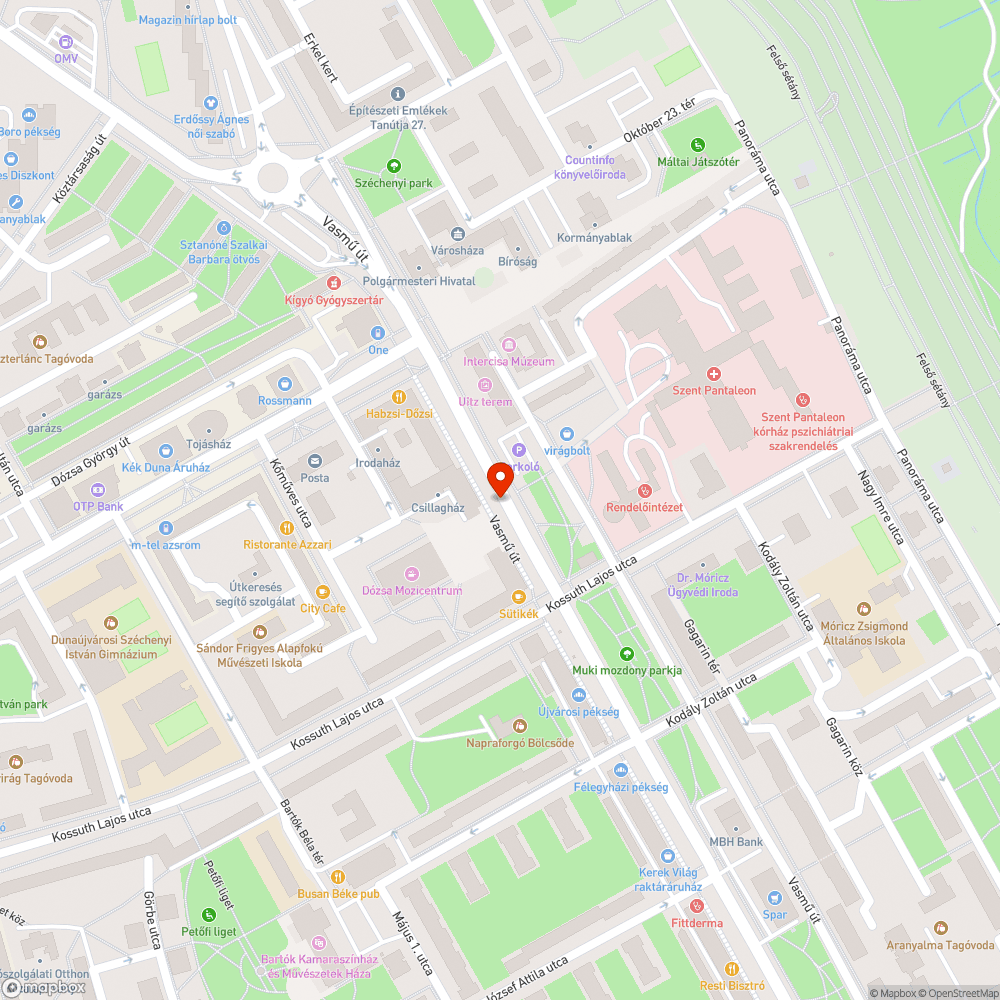 Esőbeálló hiánya bejelentés helye