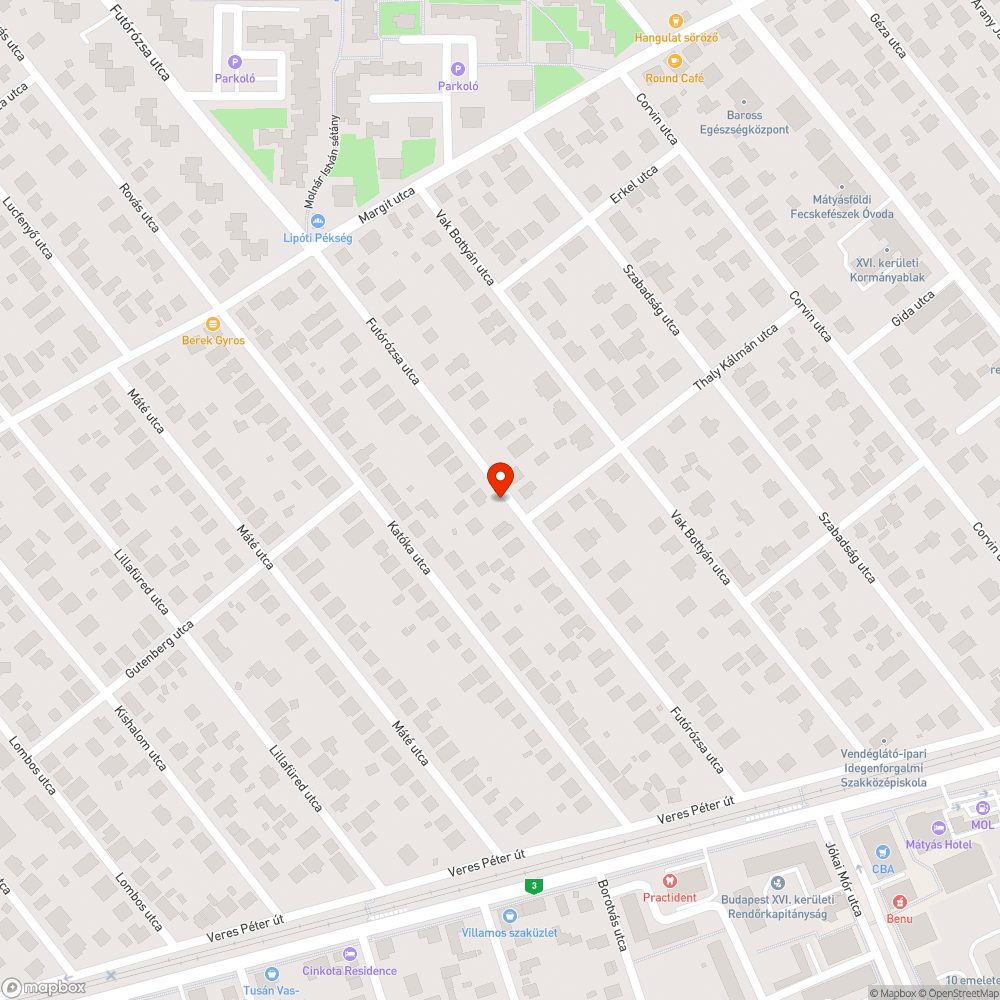 kiégett az utcai lámpa égője bejelentés helye