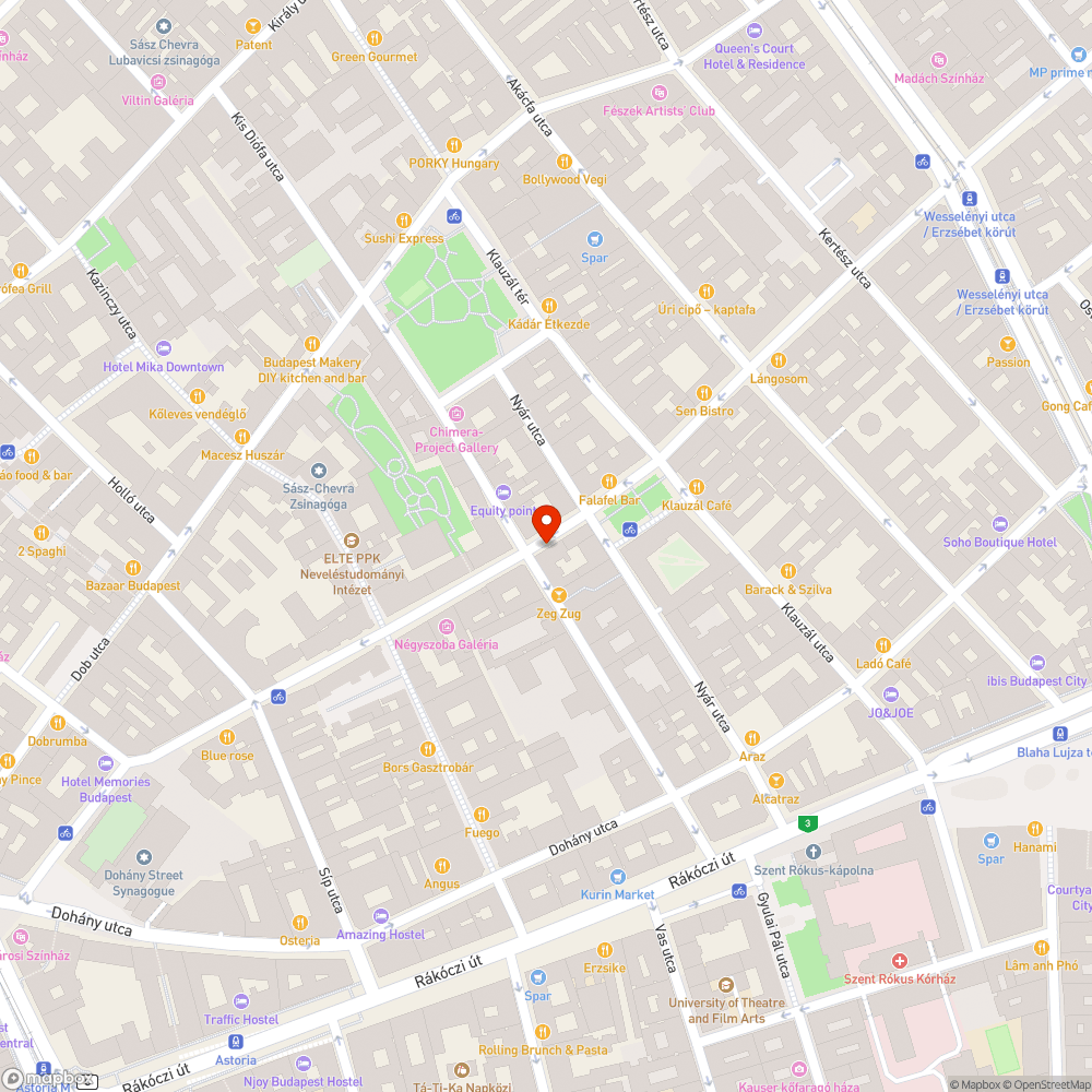 Balesetveszély! bejelentés helye