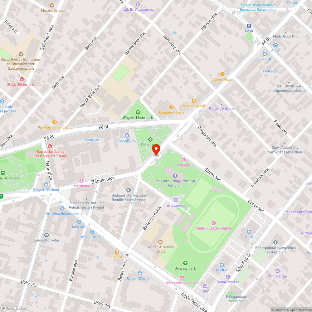 Elhasználódott fapadok bejelentés helye