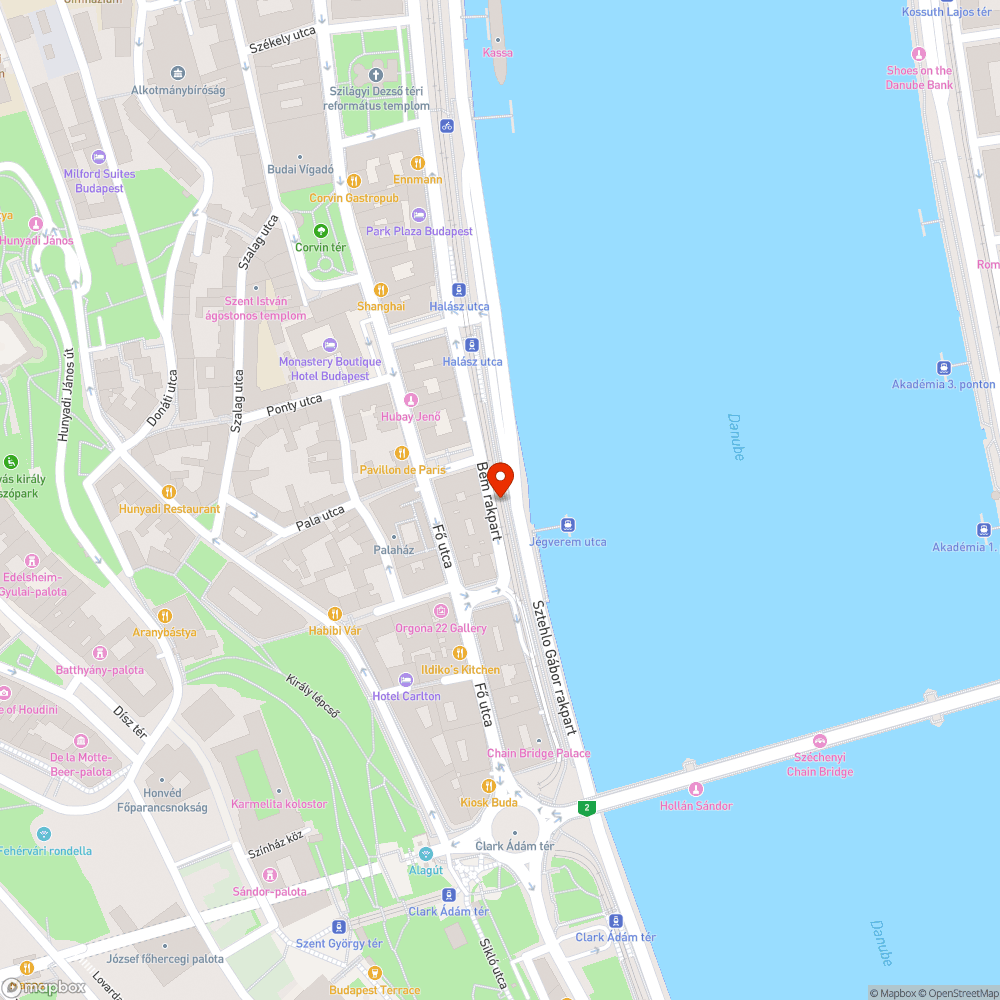 Balkáni viszonyok a Bem rakparton bejelentés helye