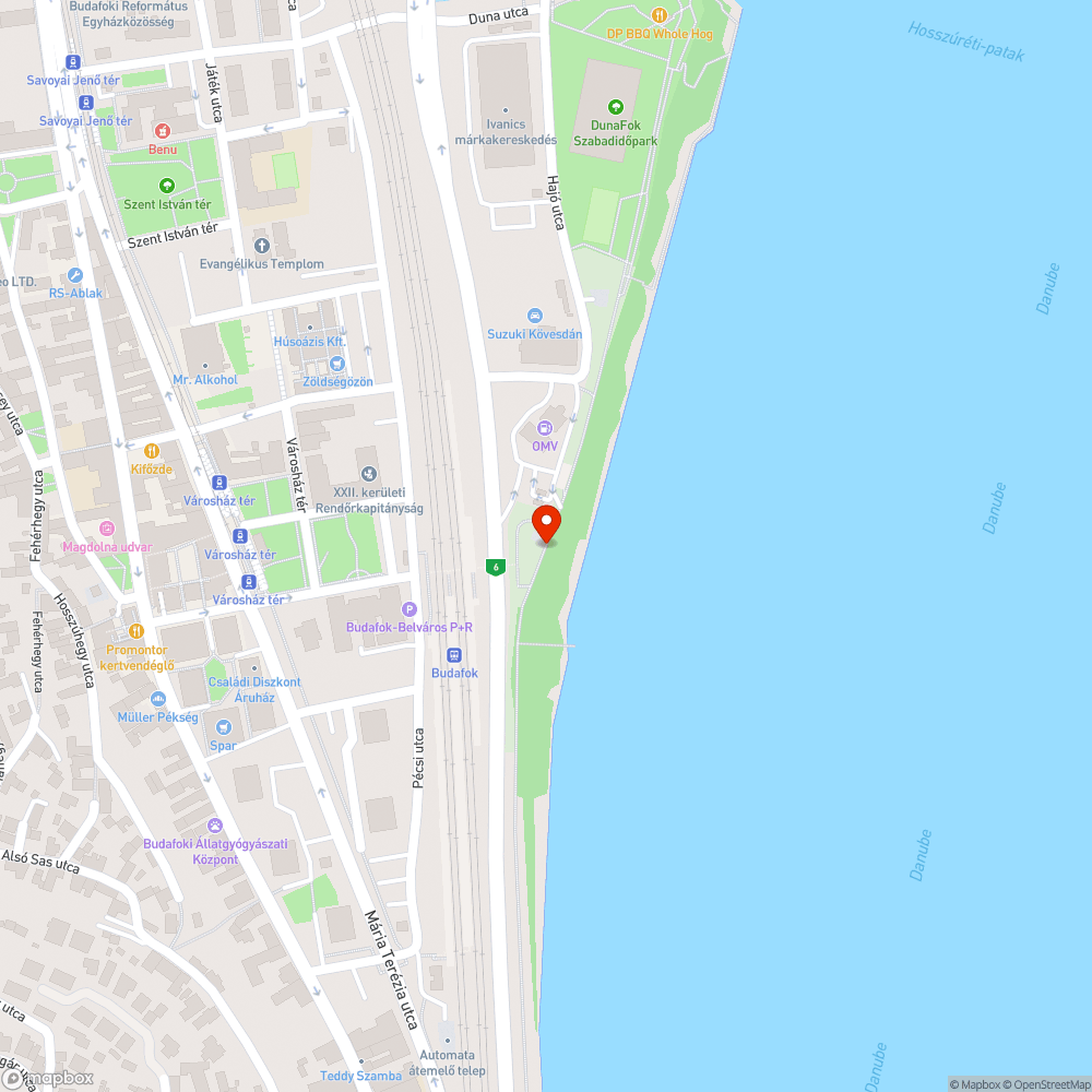 Töredezett út bejelentés helye