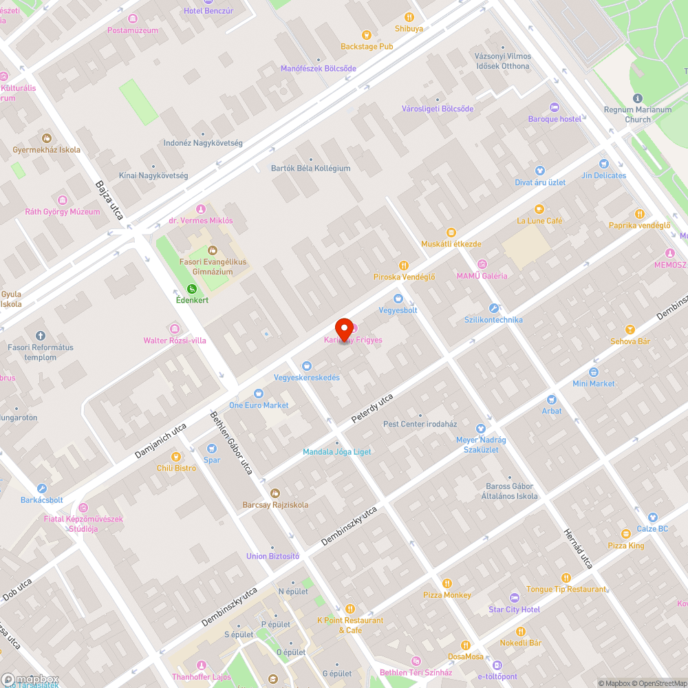 Hiányzó fa bejelentés helye