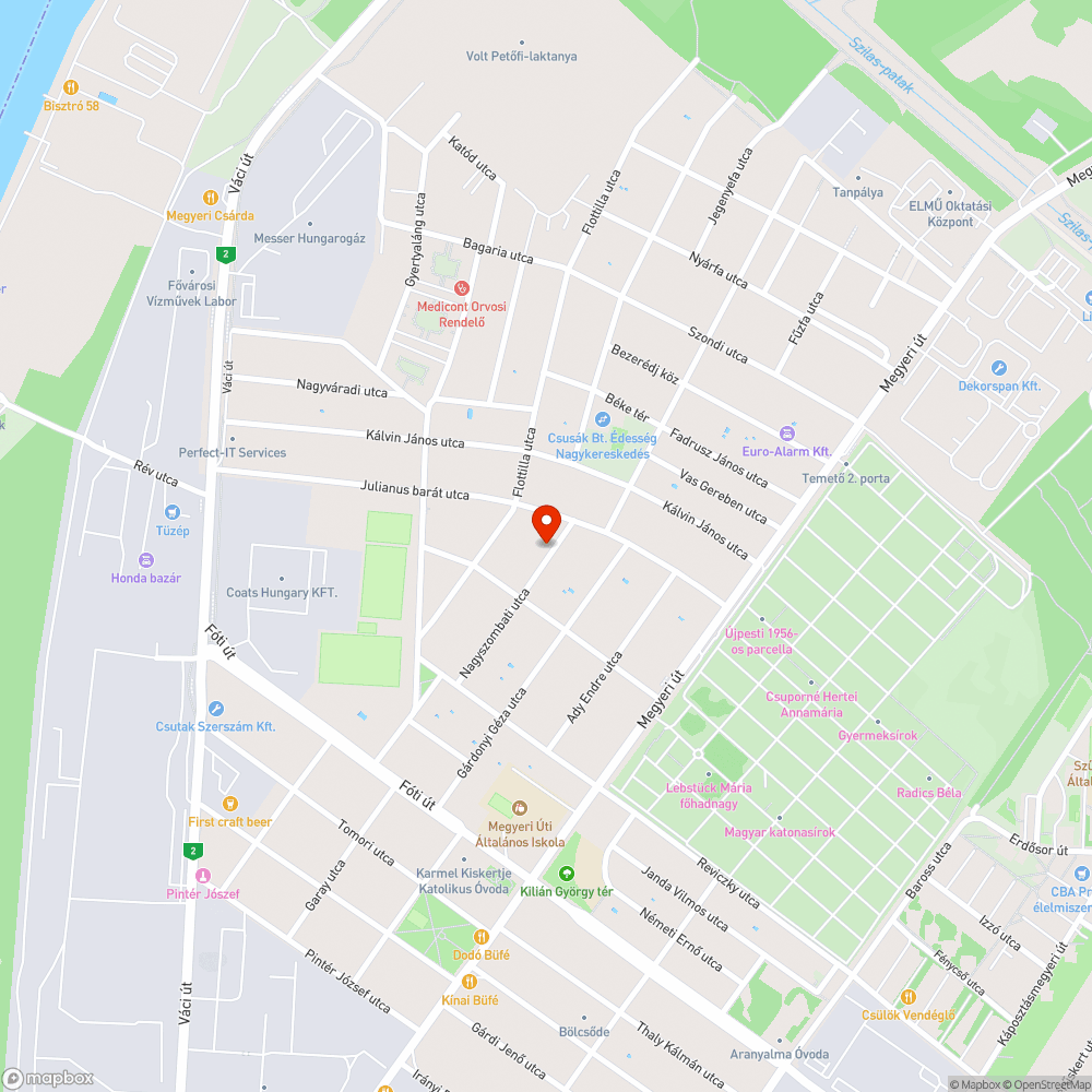 Burkolat bejelentés helye