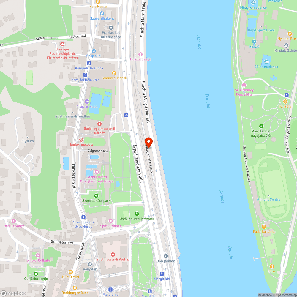 Graffitis fal bejelentés helye