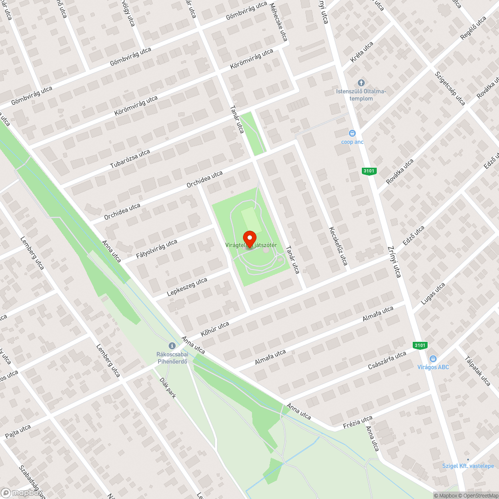 Törött szemetes bejelentés helye