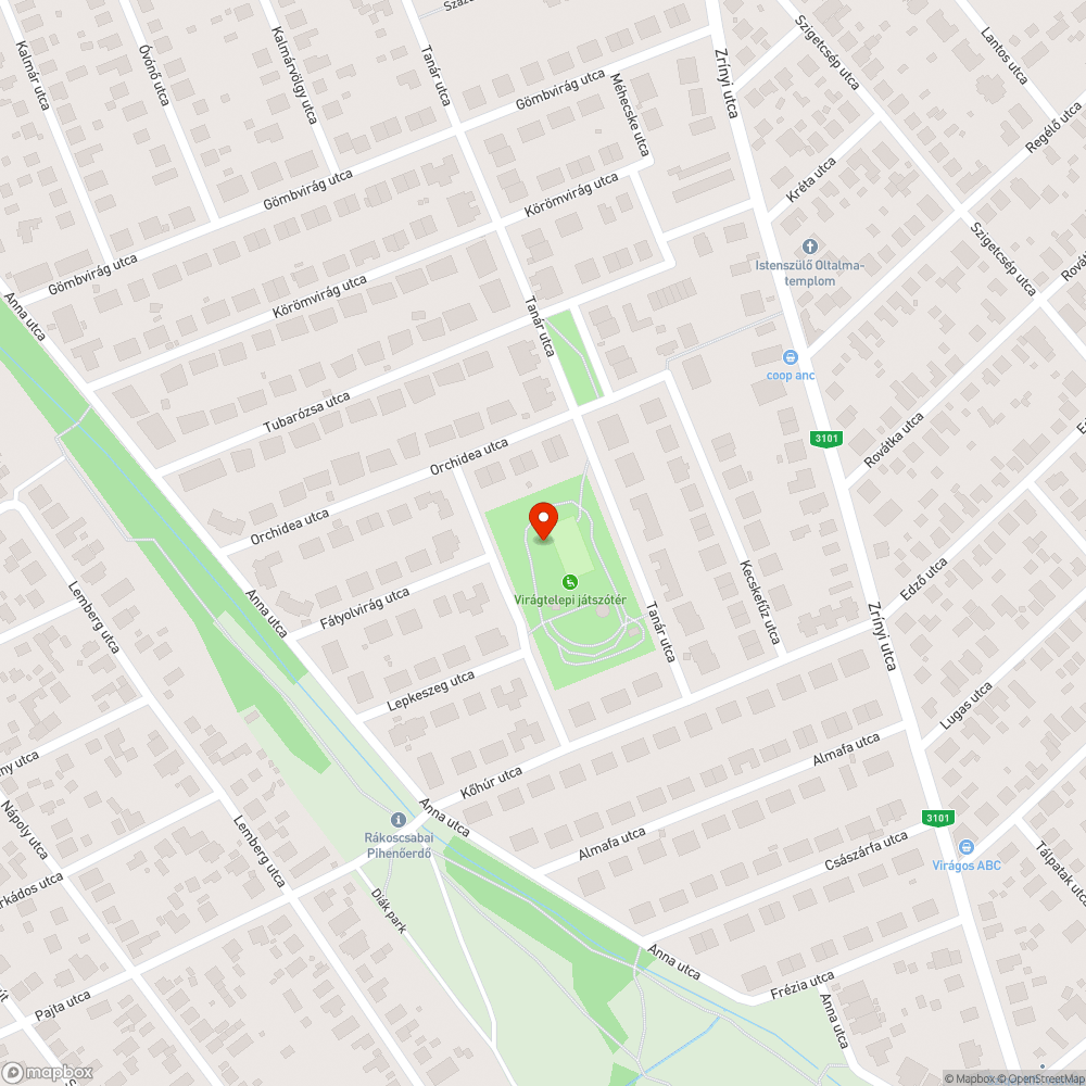 Csille pályát benövi a gaz bejelentés helye