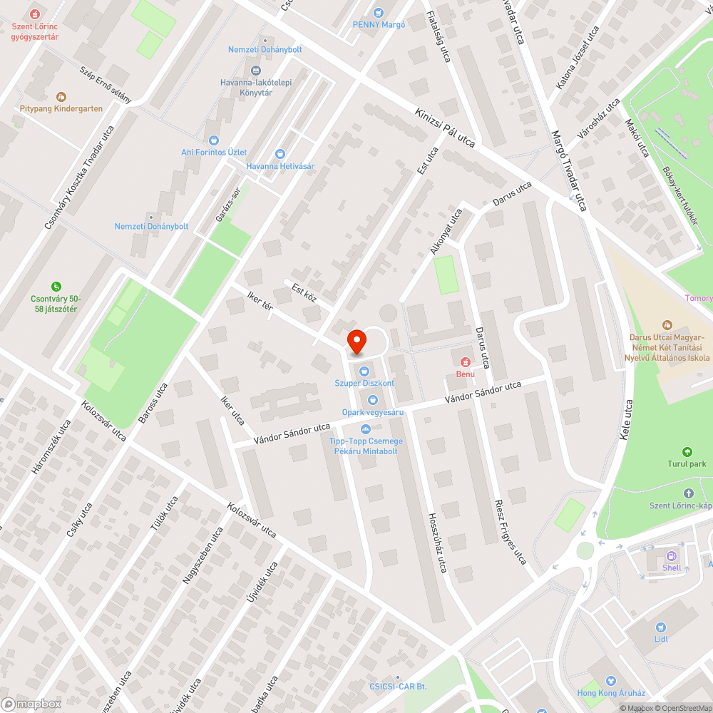 Igénytelen utcakép bejelentés helye