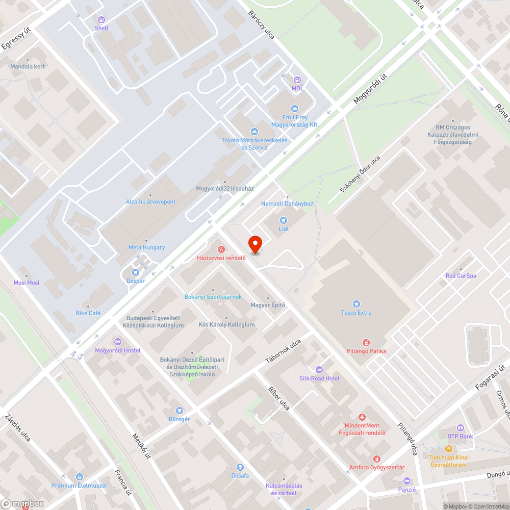 Elhalt fa bejelentés helye