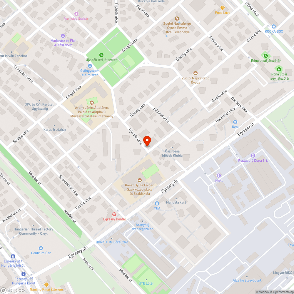 Kifakult tábla bejelentés helye