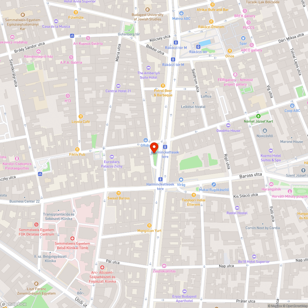 Kiscsibész tér szemét bejelentés helye