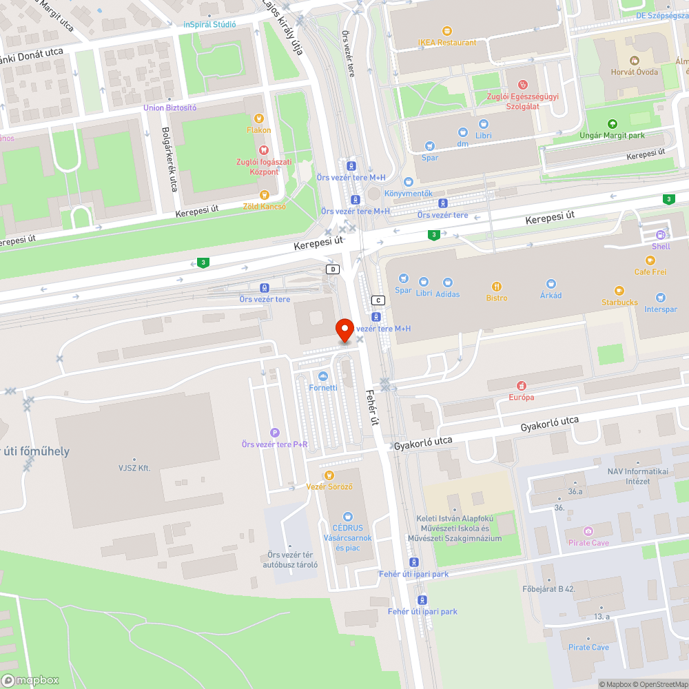 Örs vezér tér környéke nagyon szemetes bejelentés helye