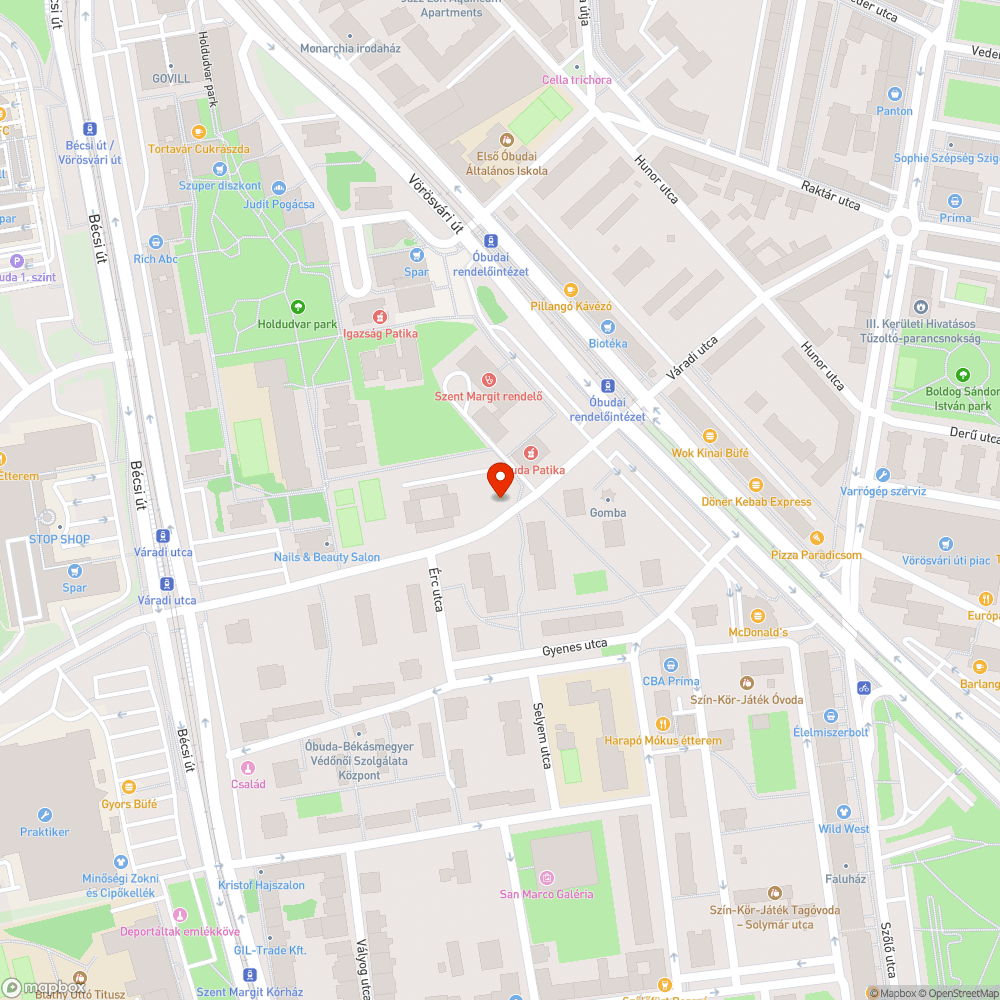 Járdára benőtt sövény a kormányhivatal mellett bejelentés helye