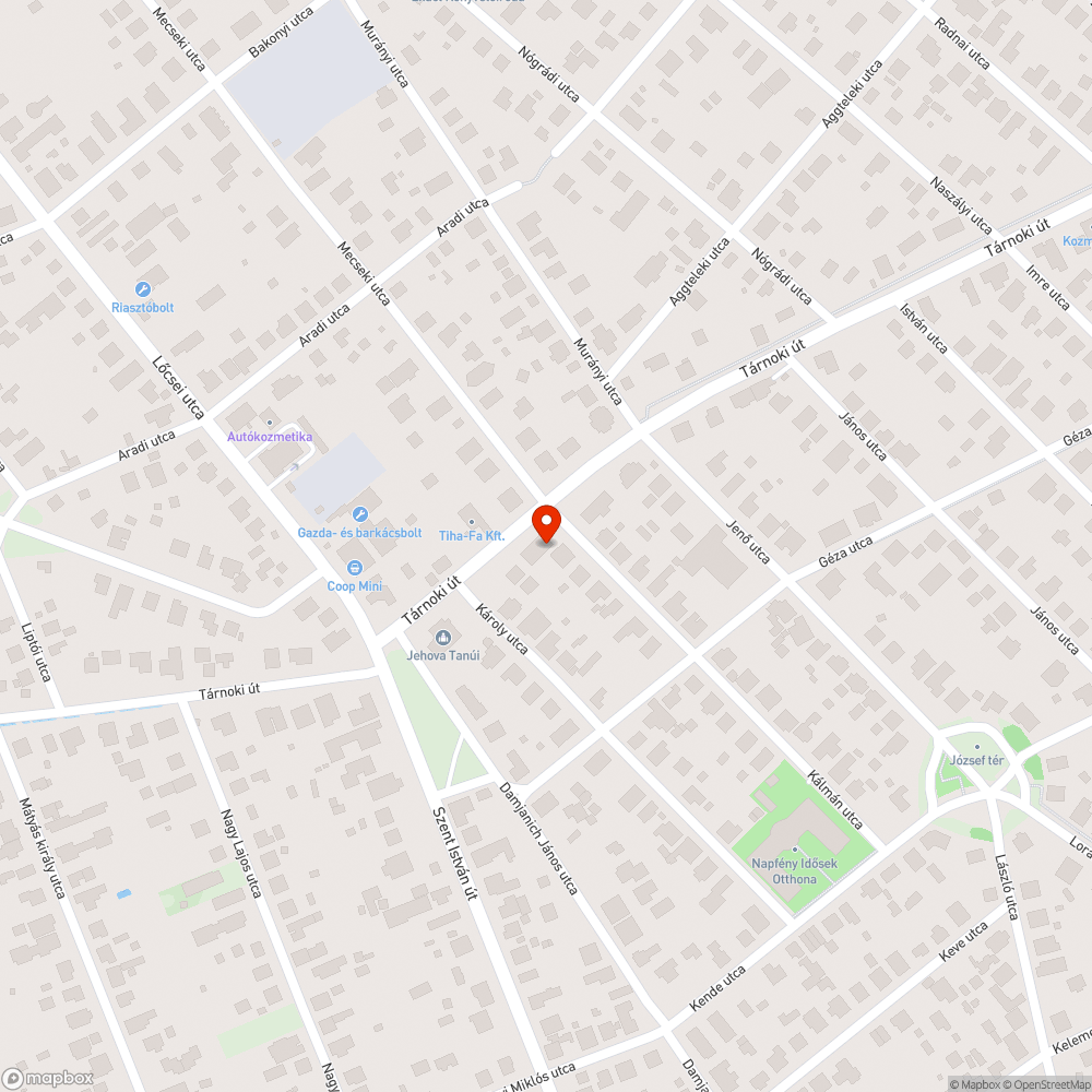 Érd - Kálmán/Tárnoki kereszteződés, végtelen kátyú bejelentés helye