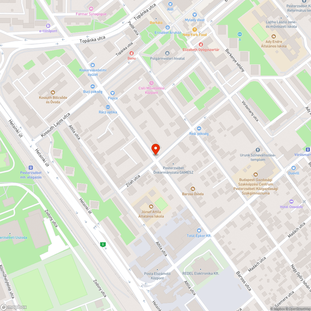 Árvizek bejelentés helye