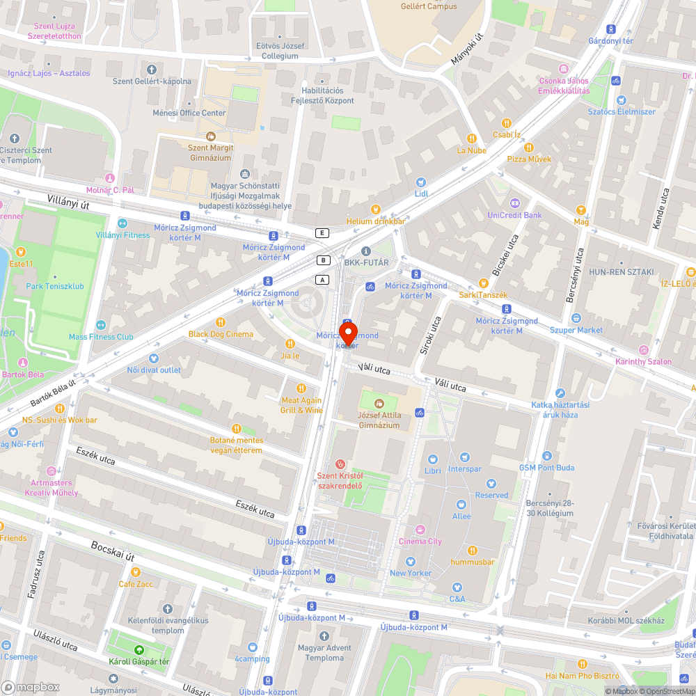 Fura valami bejelentés helye