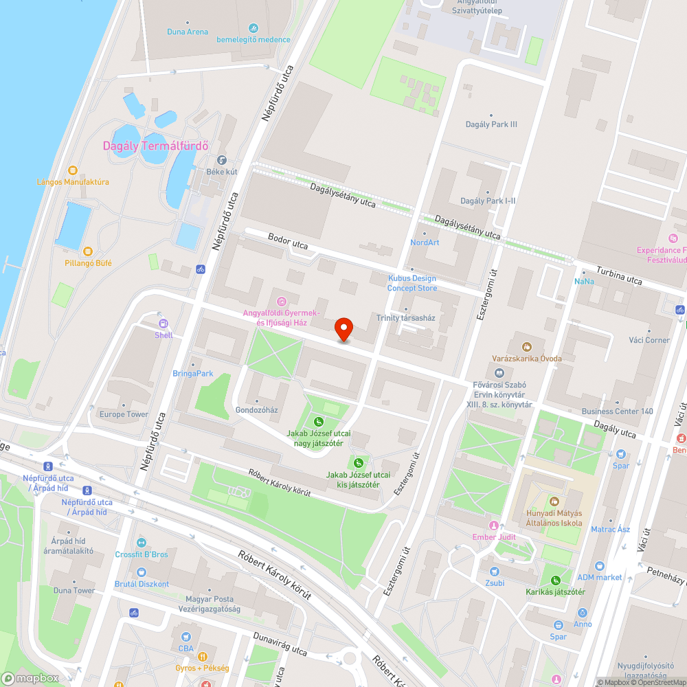 Dagály utca - forgalomcsillapítás, forgalomlassítás bejelentés helye