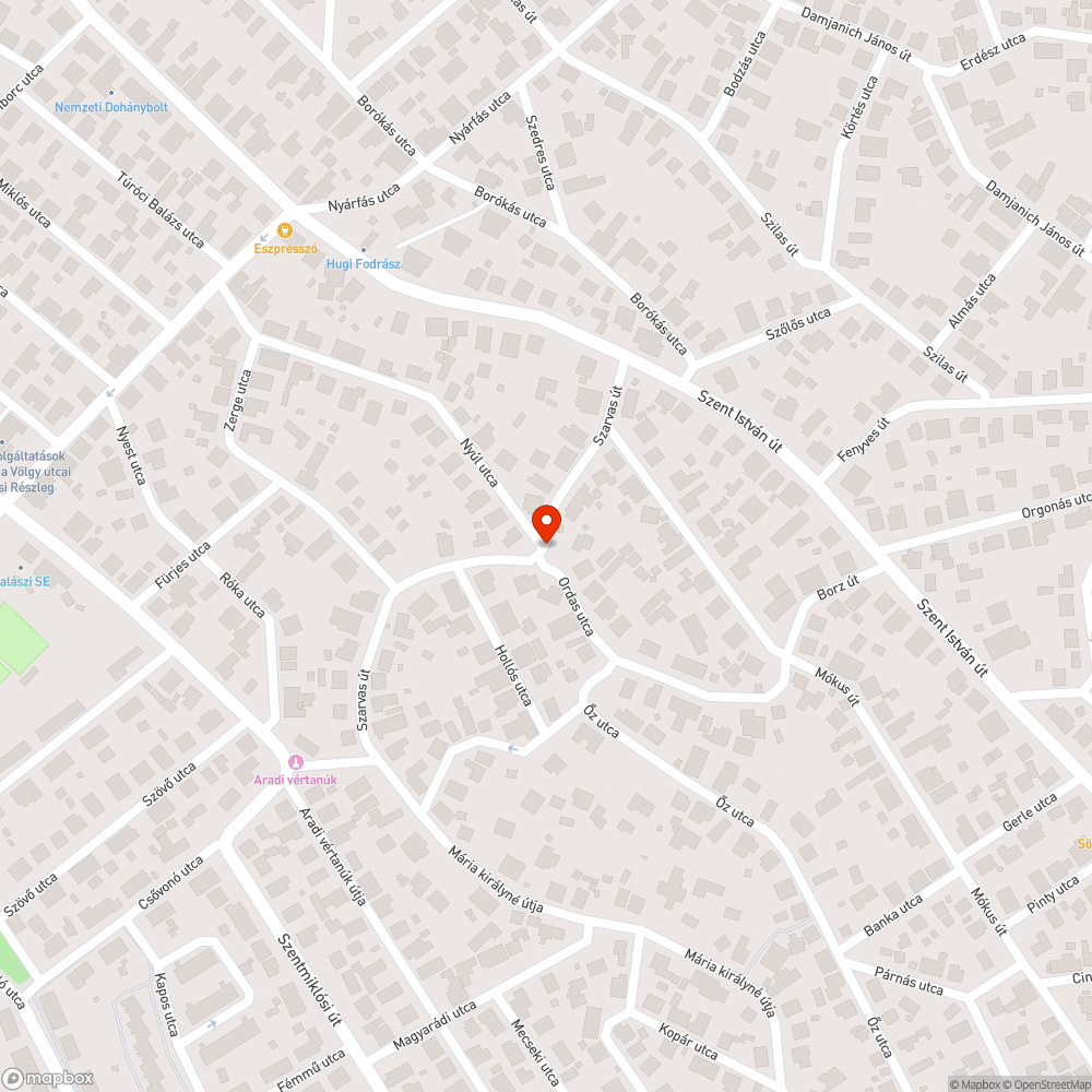 Forgalmi sávban parkoló teherautó bejelentés helye