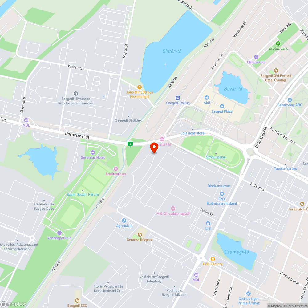 Felváló fólia bejelentés helye