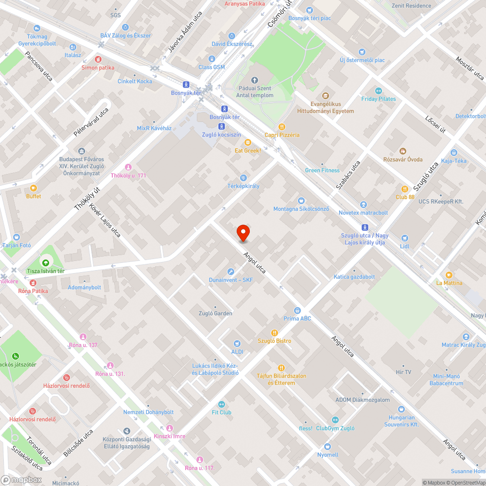 Roncs Autó bejelentés helye