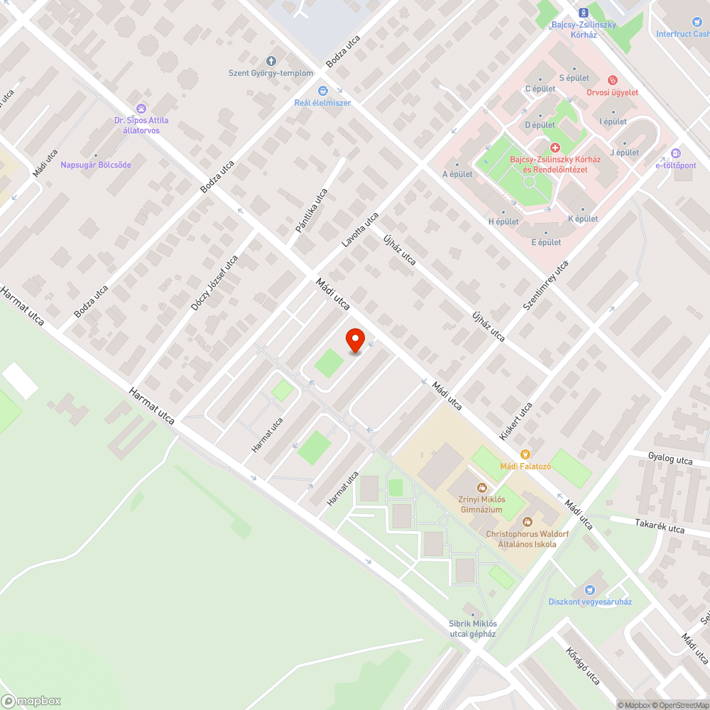 Festékdoboz torony bejelentés helye