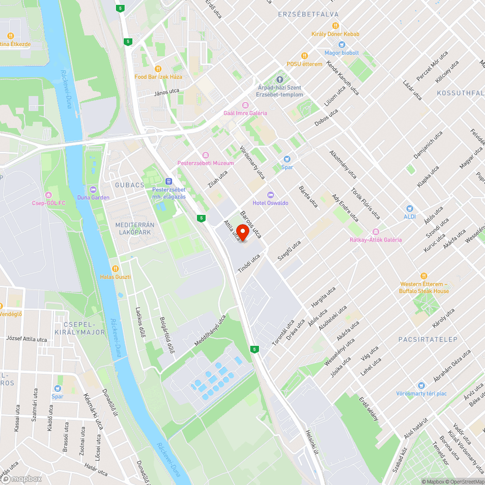 kátyú és víz bejelentés helye