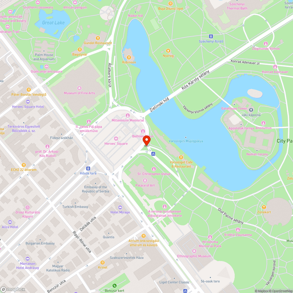 Lezárták Budapest egyik legforgalmassab kerékpárútját - Szurkolói Zóna bejelentés helye