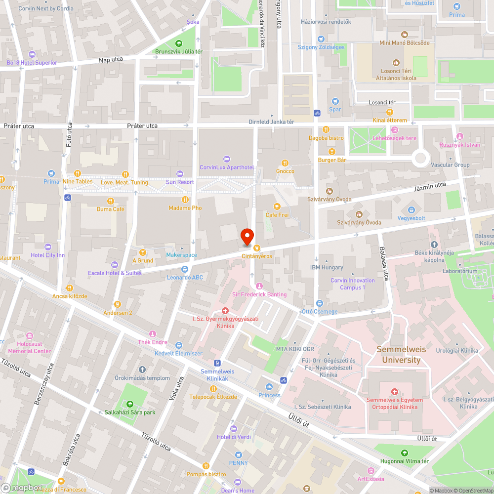 Burjánzó növényzet bejelentés helye