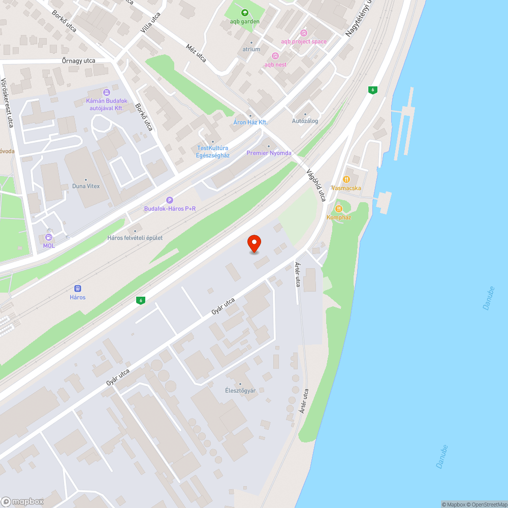 Elhanyagolt macskakő bejelentés helye