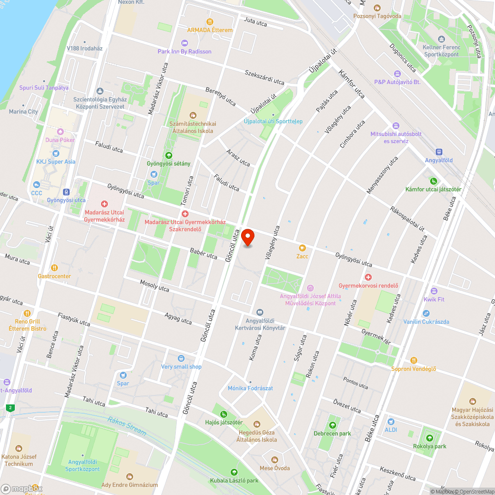 Nagyon veszélyes kerékpáros sáv bejelentés helye