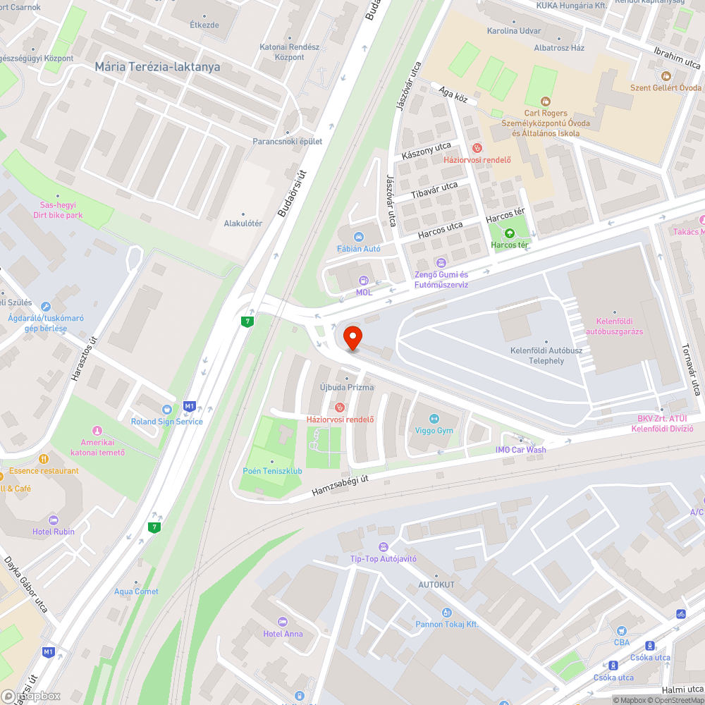 Nem tisztított közterület bejelentés helye