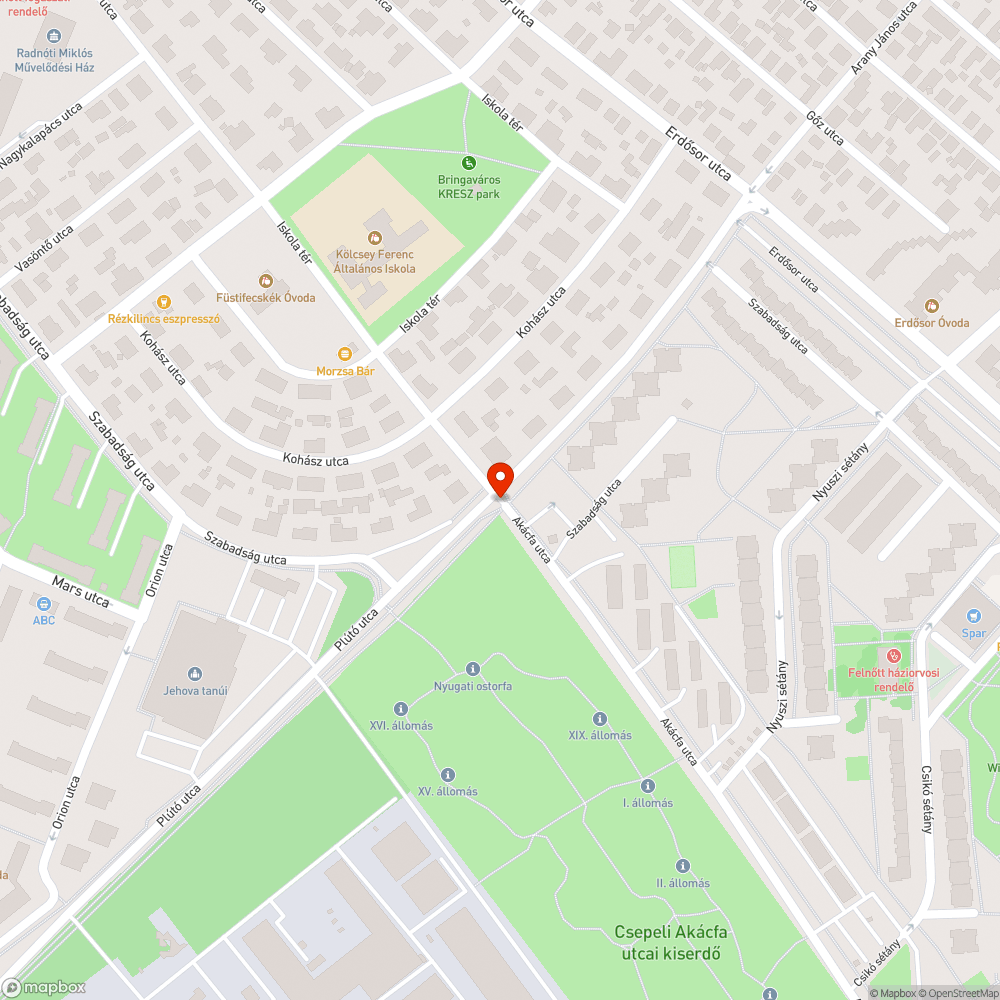 Rendszám nélküli Opel bejelentés helye