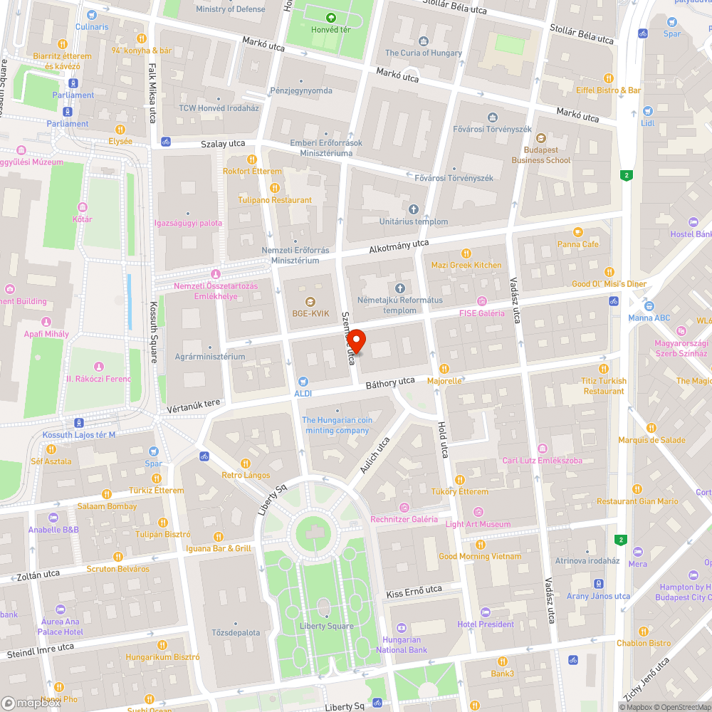 Horogkereszt egy épületen bejelentés helye