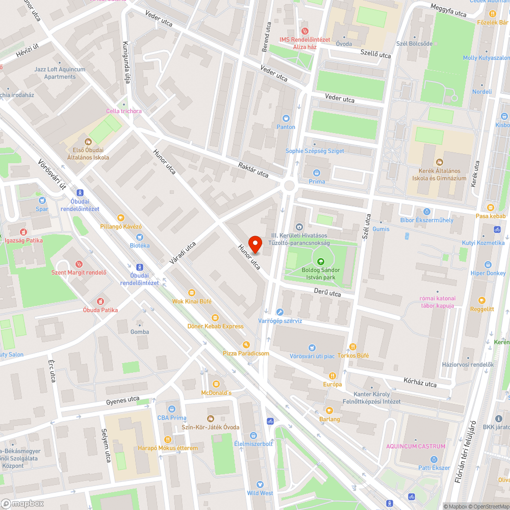 Letört faág fennakadva a fán bejelentés helye