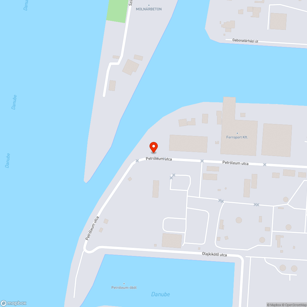 Szemét a MOL-telep kerítésénél bejelentés helye