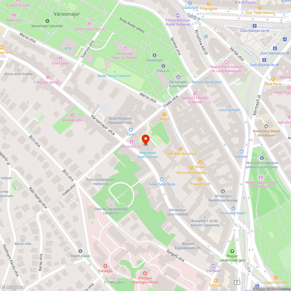 Sérült aknafedél bejelentés helye