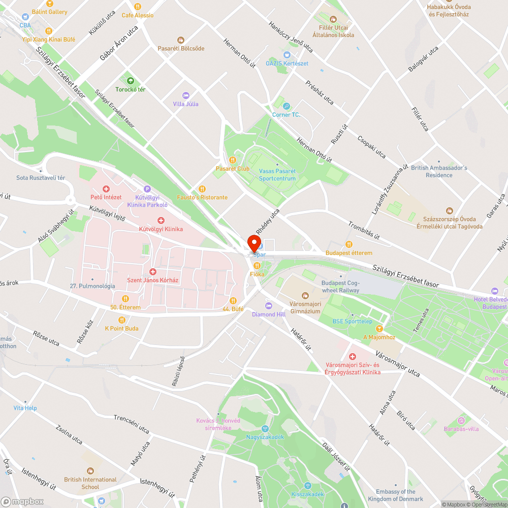 Lassújelek bejelentés helye